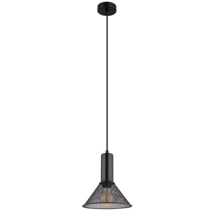 Globo - Pakabinamas sietynas 1xE27/60W/230V juoda