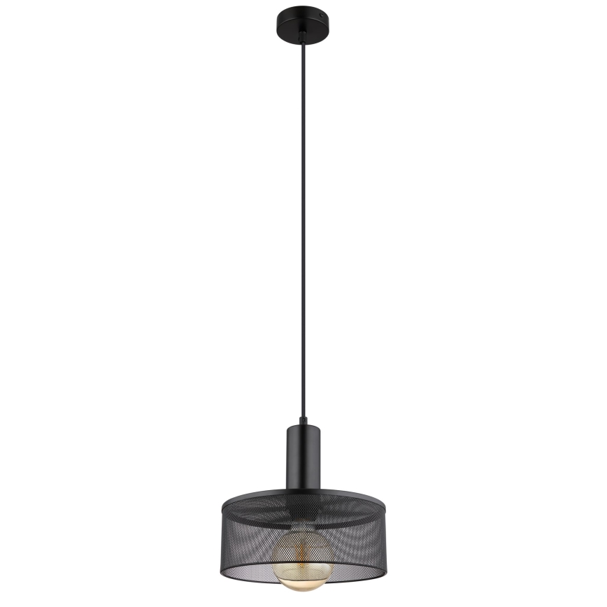 Globo - Pakabinamas sietynas 1xE27/60W/230V juoda