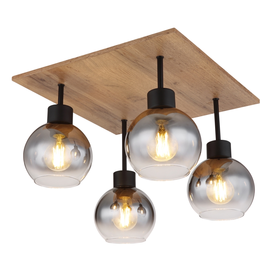 Globo - Prie lubų montuojamas šviestuvas 4xE27/40W/230V