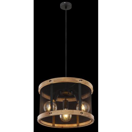Globo - Pakabinamas sietynas 3xE27/40W/230V diametras 40 cm