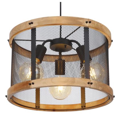 Globo - Pakabinamas sietynas 3xE27/40W/230V diametras 40 cm