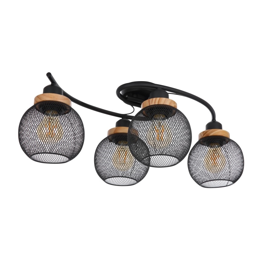 Globo - Ant pagrindo montuojamas sietynas 4xE27/60W/230V