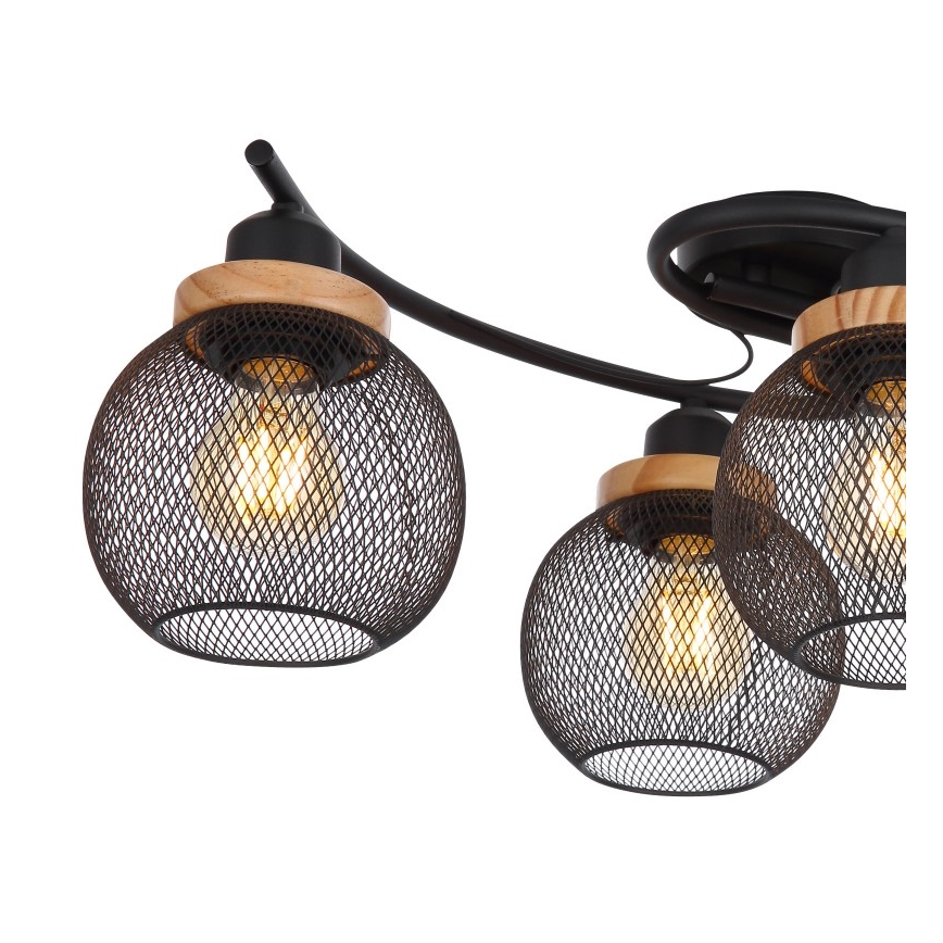 Globo - Ant pagrindo montuojamas sietynas 4xE27/60W/230V