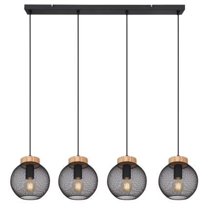 Globo - pakabinamas šviestuvas ant laido 4xE27/40W/230V