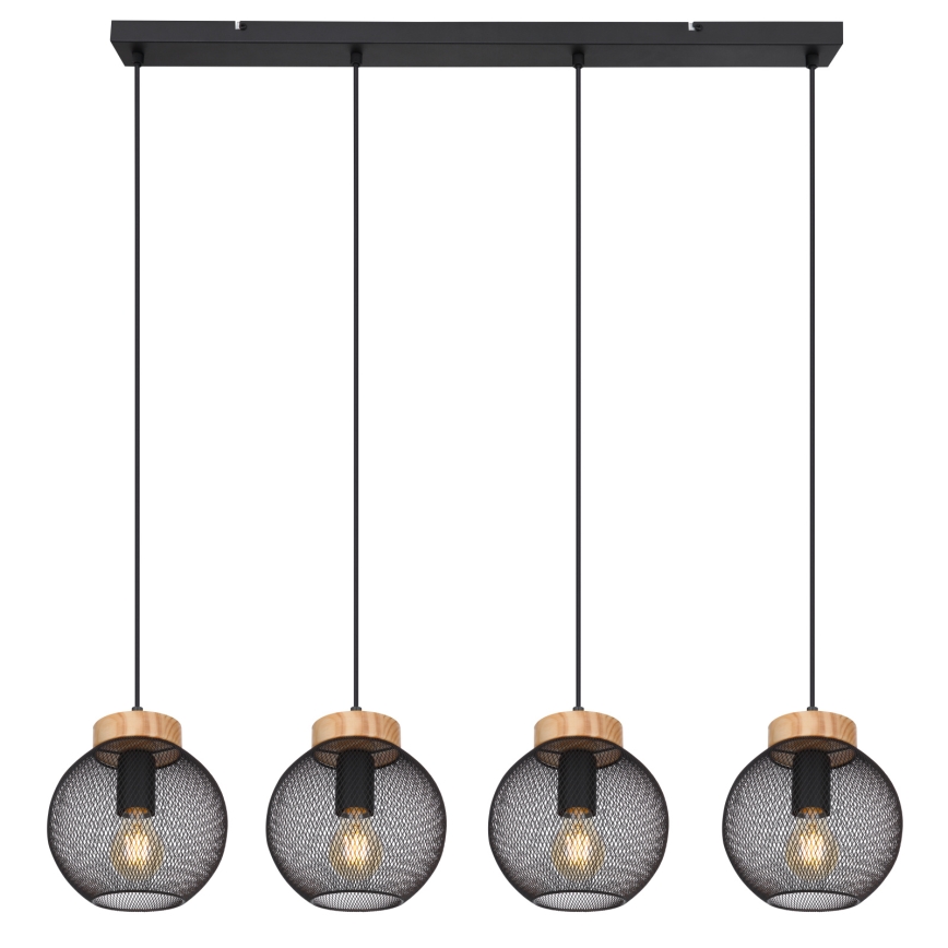 Globo - pakabinamas šviestuvas ant laido 4xE27/40W/230V