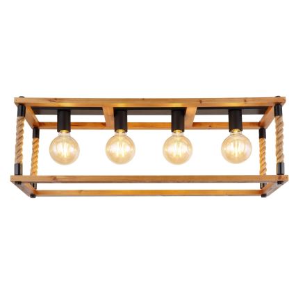 Globo 15691-4D - Lubinis šviestuvas VERNON 4xE27/60W/230V