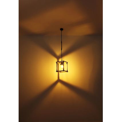 Globo 15691H - Pakabinamas sietynas VERNON 1xE27/60W/230V
