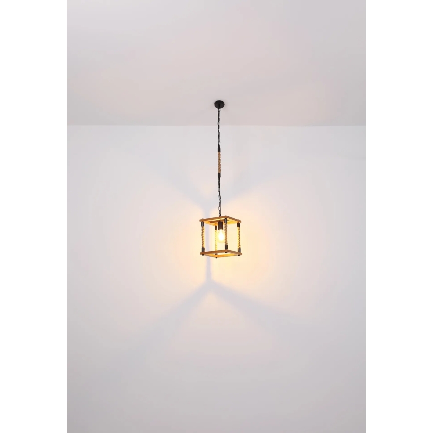 Globo 15691H - Pakabinamas sietynas VERNON 1xE27/60W/230V