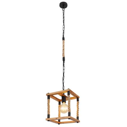 Globo 15691H - Pakabinamas sietynas VERNON 1xE27/60W/230V