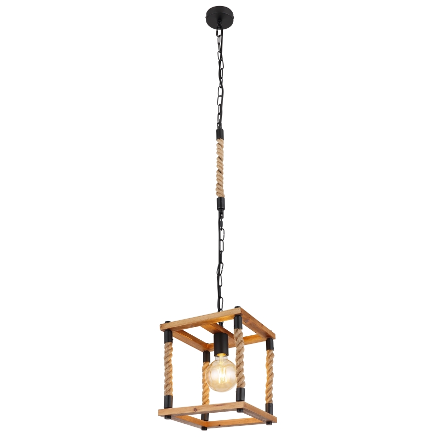 Globo 15691H - Pakabinamas sietynas VERNON 1xE27/60W/230V