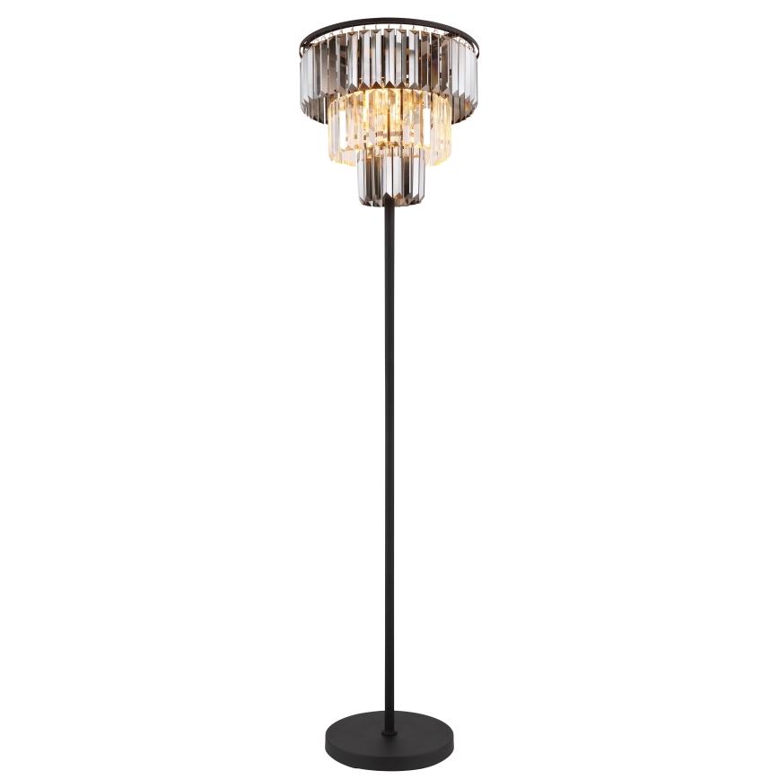 Globo - Toršeras 3xE27/40W/230V diametras 40 cm juoda