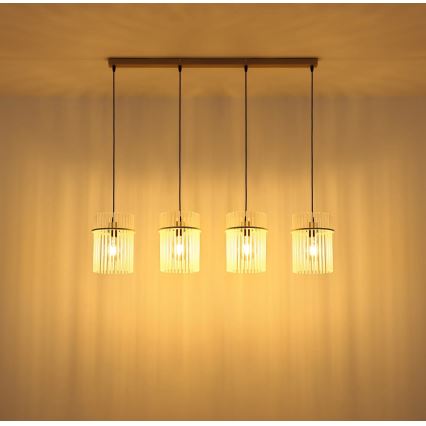 Globo - Pakabinamas šviestuvas ant laido 4xE27/60W/230V