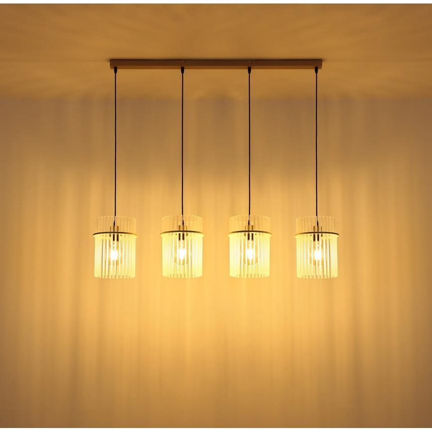 Globo - Pakabinamas šviestuvas ant laido 4xE27/60W/230V