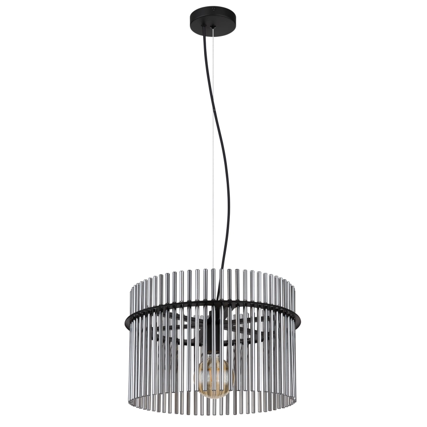 Globo - Pakabinamas sietynas 1xE27/60W/230V diametras 40 cm juoda