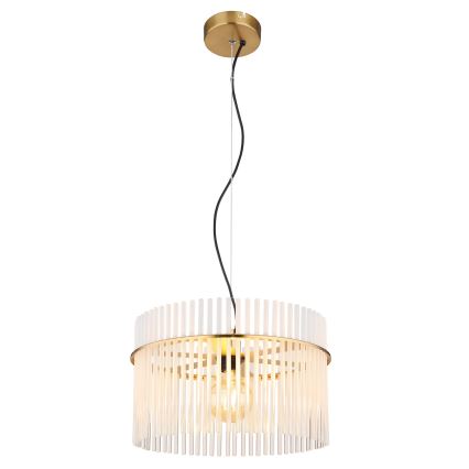 Globo - Pakabinamas sietynas 1xE27/60W/230V diametras 40 cm auksas