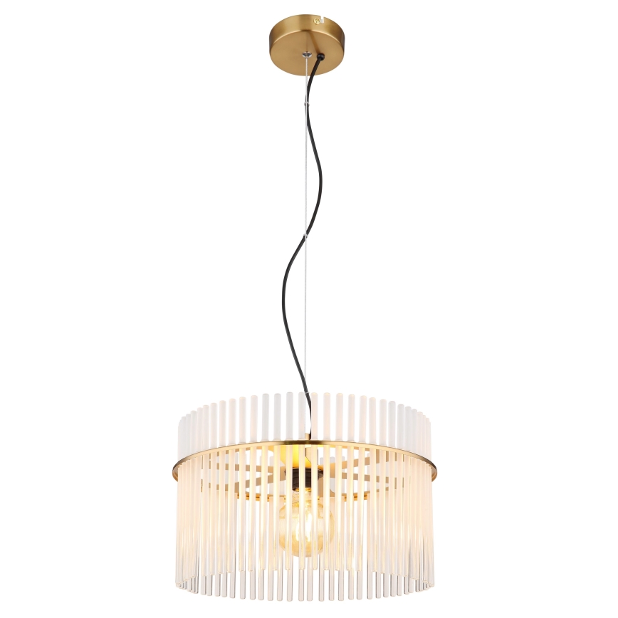 Globo - Pakabinamas sietynas 1xE27/60W/230V diametras 40 cm auksas