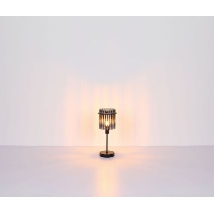 Globo - Stalinis šviestuvas 1xE14/40W/230V diametras 15 cm juoda