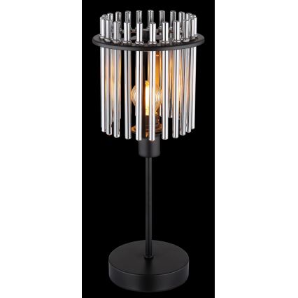 Globo - Stalinis šviestuvas 1xE14/40W/230V diametras 15 cm juoda