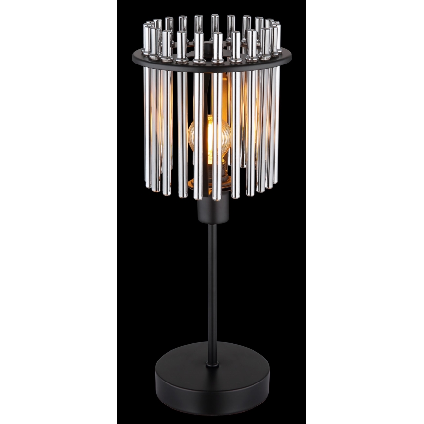 Globo - Stalinis šviestuvas 1xE14/40W/230V diametras 15 cm juoda