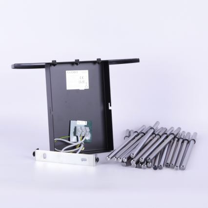 Globo - Sieninis šviestuvas 1xE27/60W/230V juoda