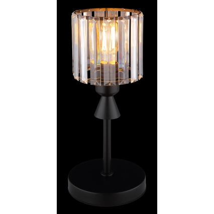 Globo - Stalinis šviestuvas 1xE27/60W/230V diametras 15 cm juoda