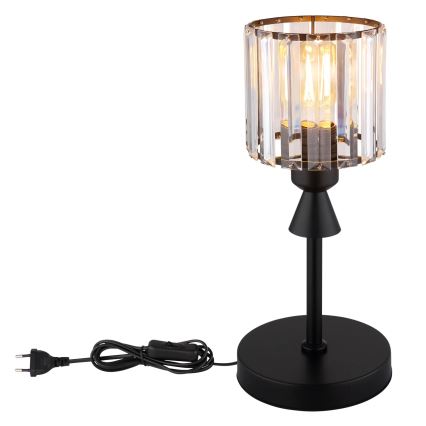 Globo - Stalinis šviestuvas 1xE27/60W/230V diametras 15 cm juoda