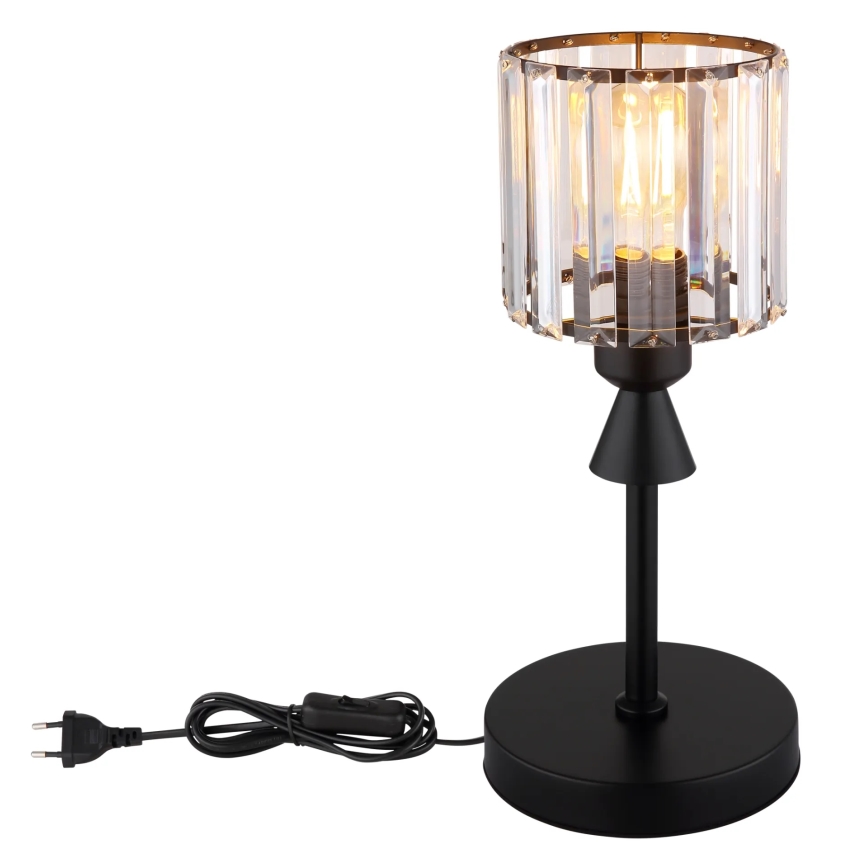 Globo - Stalinis šviestuvas 1xE27/60W/230V diametras 15 cm juoda