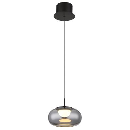 Globo - LED Pakabinamas sietynas LED/6W/230V juoda