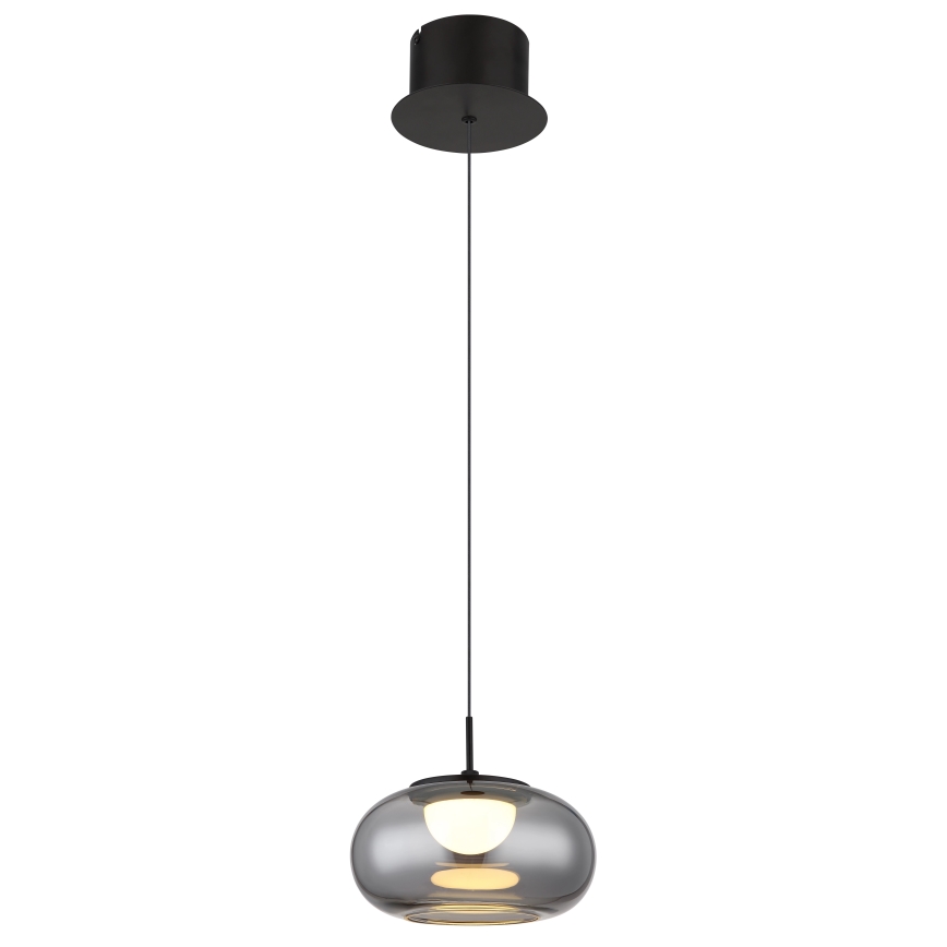 Globo - LED Pakabinamas sietynas LED/6W/230V juoda