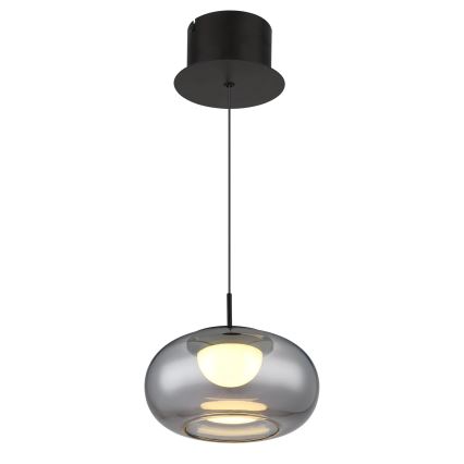 Globo - LED Pakabinamas sietynas LED/6W/230V juoda