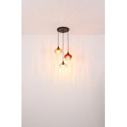 Globo - Pakabinamas sietynas 3xE27/60W/230V