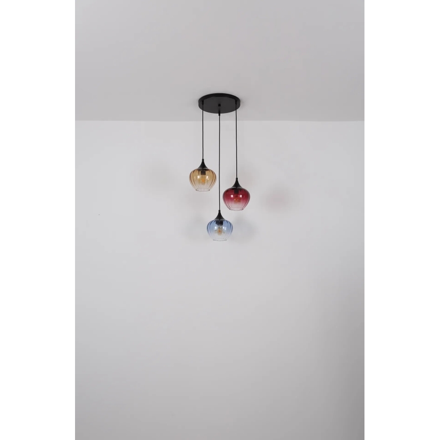 Globo - Pakabinamas sietynas 3xE27/60W/230V