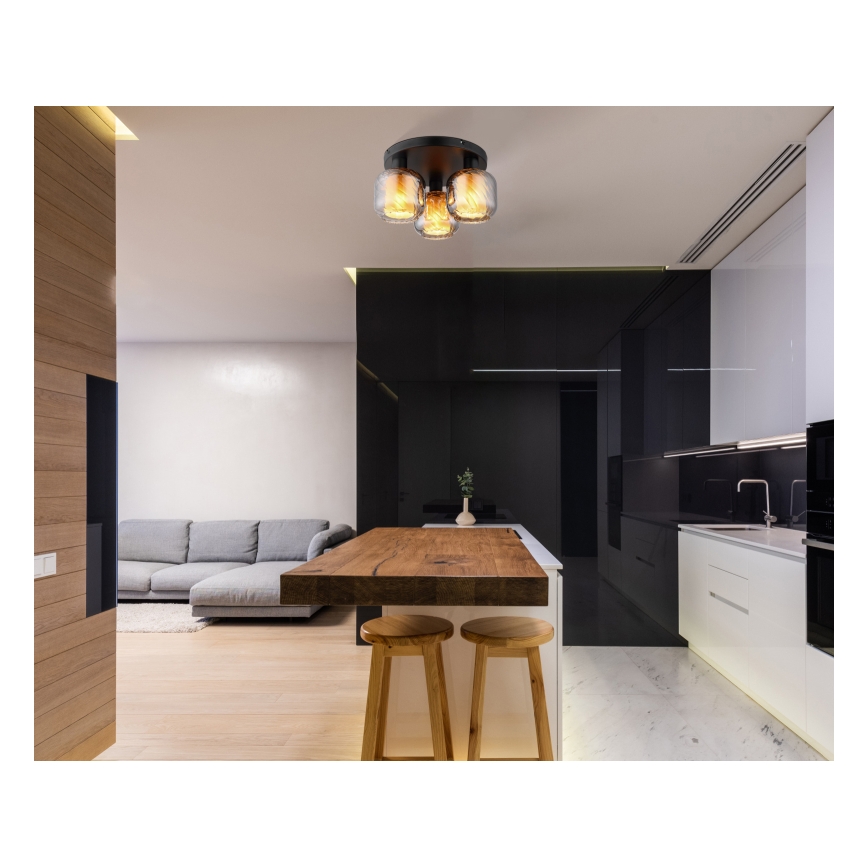 Globo - Lubinis šviestuvas 3xE27/25W/230V diametras 37 cm