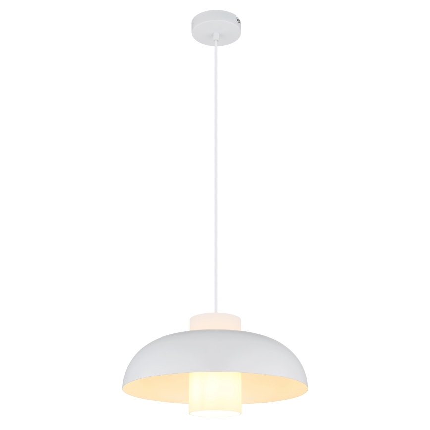 Globo - Pakabinamas šviestuvas ant laido 1xE27/60W/230V balta