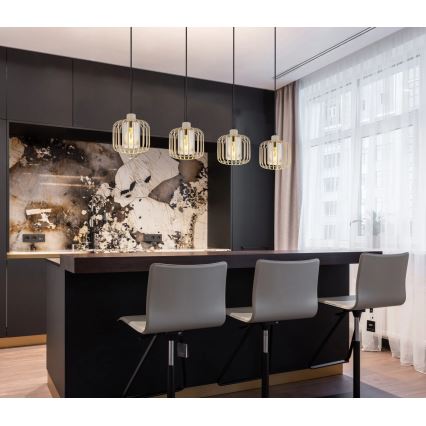 Globo - Pakabinamas šviestuvas ant laido 4xE27/40W/230V