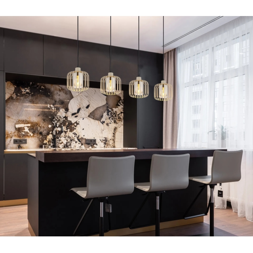 Globo - Pakabinamas šviestuvas ant laido 4xE27/40W/230V