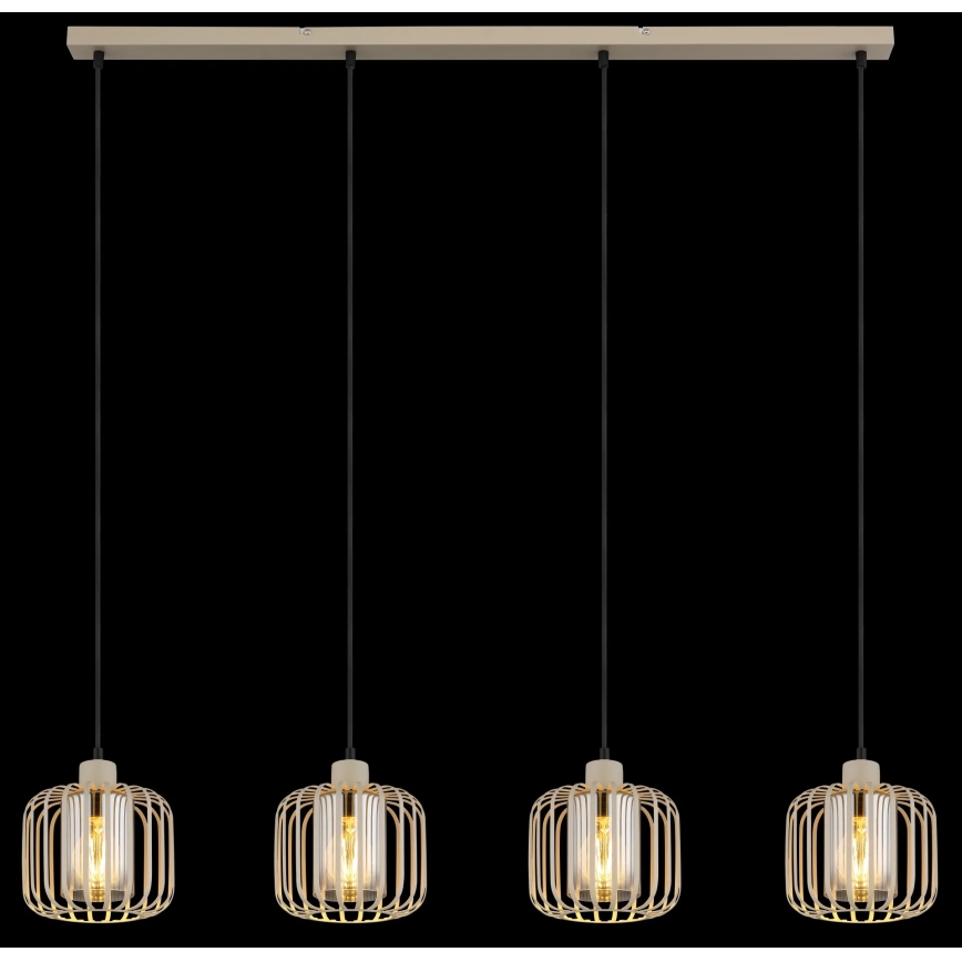 Globo - Pakabinamas šviestuvas ant laido 4xE27/40W/230V