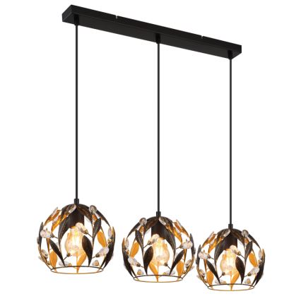 Globo - Pakabinamas sietynas 3xE27/40W/230V