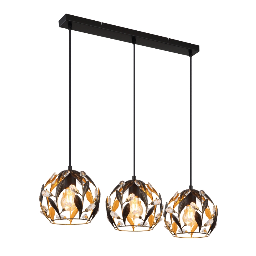 Globo - Pakabinamas sietynas 3xE27/40W/230V