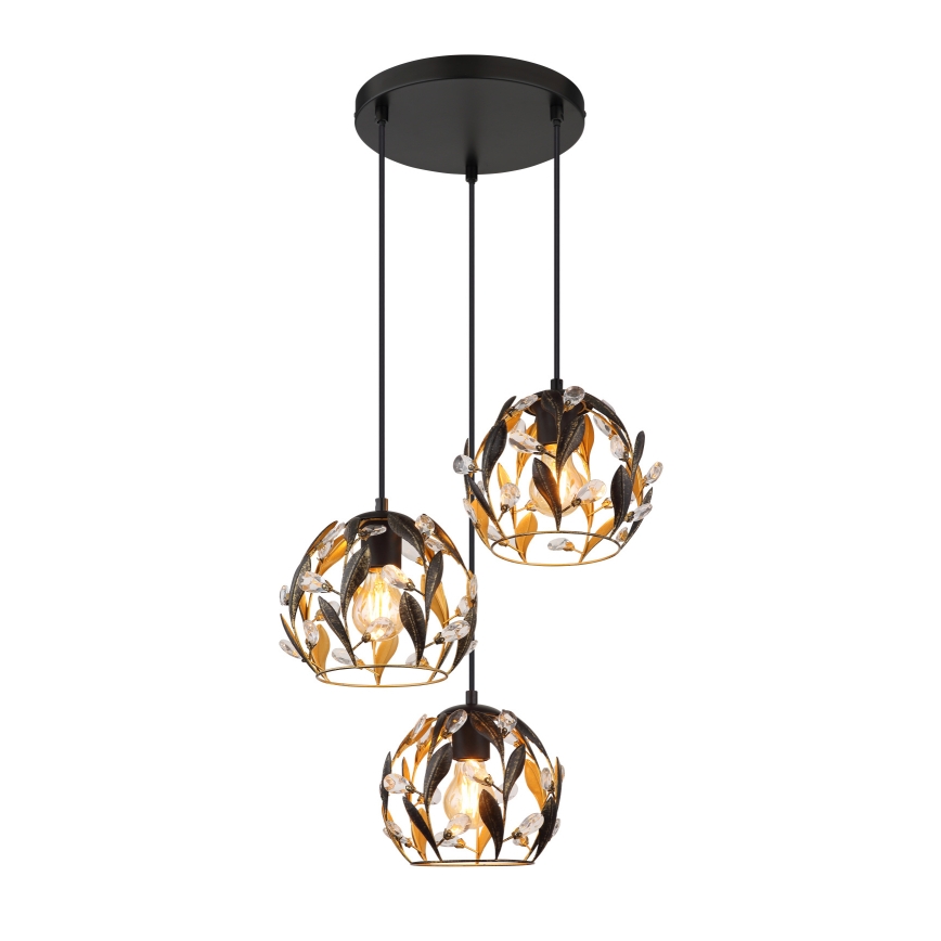 Globo - Pakabinamas sietynas 3xE27/40W/230V diametras 41 cm