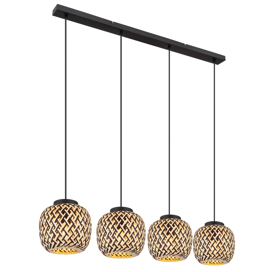 Globo 15766-4H - Pakabinamas sietynas COLLY 4xE27/15W/230V
