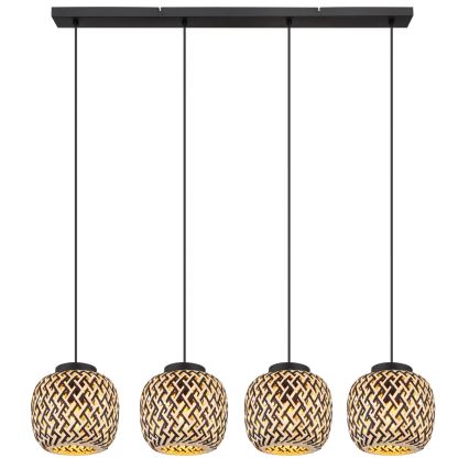 Globo 15766-4H - Pakabinamas sietynas COLLY 4xE27/15W/230V