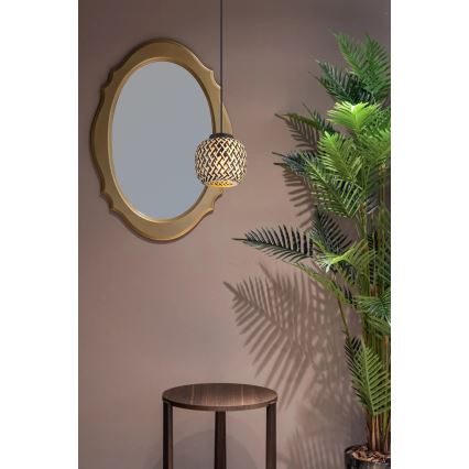 Globo 15766H - Pakabinamas sietynas COLLY 1xE27/15W/230V diametras 20 cm