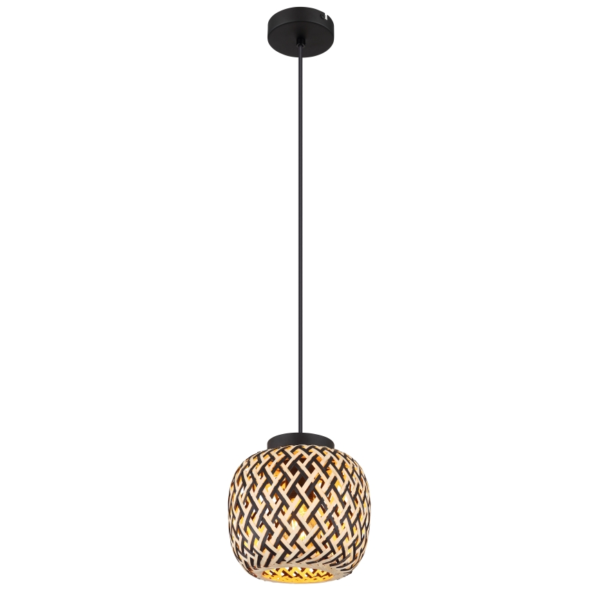 Globo 15766H - Pakabinamas sietynas COLLY 1xE27/15W/230V diametras 20 cm