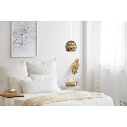 Globo 15766H1 - Pakabinamas sietynas COLLY 1xE27/15W/230V diametras 30 cm