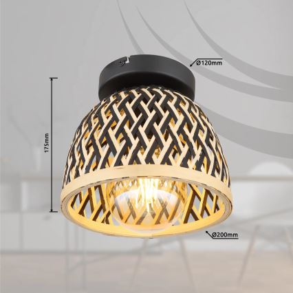 Globo 15767D1 - Lubinis šviestuvas COLLY 1xE27/15W/230V