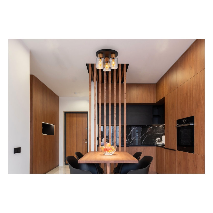 Globo - prigludęs lubų šviestuvas 3xE27/25W/230V, skersmuo 30 cm