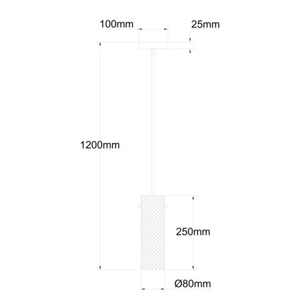 Globo - Pakabinamas sietynas 1xE14/40W/230V
