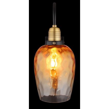 Globo - Sieninis šviestuvas 1xE27/60W/230V oranžinė