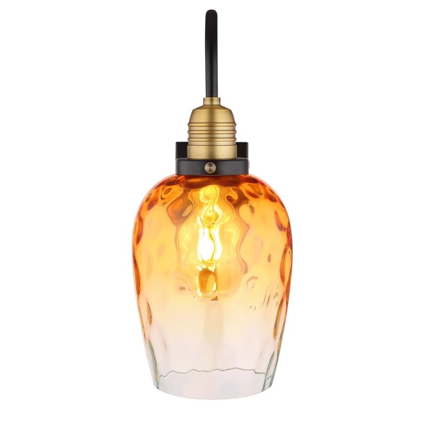 Globo - Sieninis šviestuvas 1xE27/60W/230V oranžinė